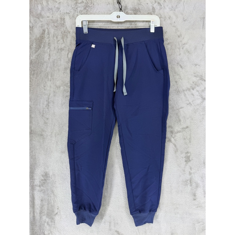 FIGS Zamora Jogger Scrub Pants Navy Blue Technical Collection XS W18SW2005P‎
